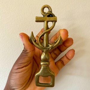 Vintage Solid Brass Nautical Opener